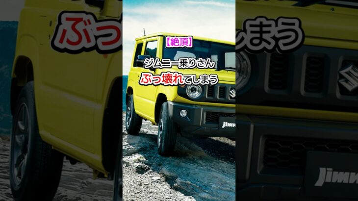 【ジムニー】マフラー交換でブチ上がってる男を一撃で沈める一言 を嫁さんにくらってしまう#jimny #shorts