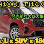 ついに解禁!2027年スバル新型コンパクトSUV、リッター65kmの衝撃と高級インテリア