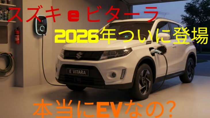 ついに登場！スズキ e ビターラ2026 徹底レビュー｜電気SUVの実力を検証【Just Cars AutoReviews】