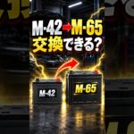 M-42からM-65に交換できる？違いと条件を35秒で解説 #shorts  #カーバッテリー #バッテリー交換 #m42