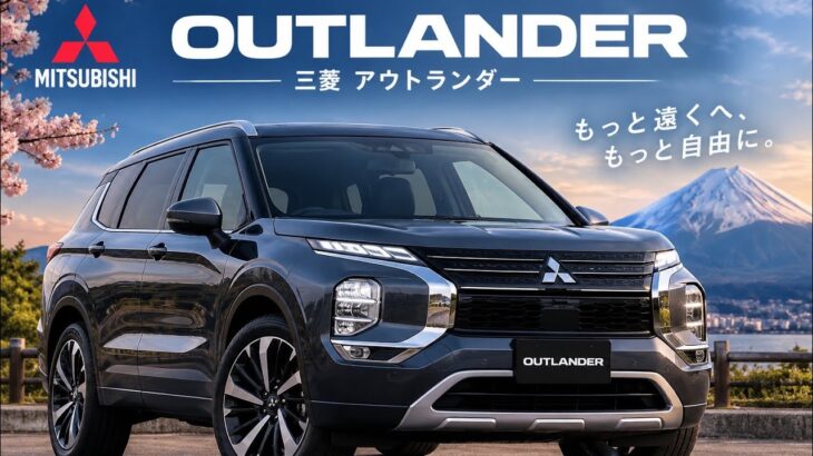 三菱アウトランダー力強さと上質を極めるSUV