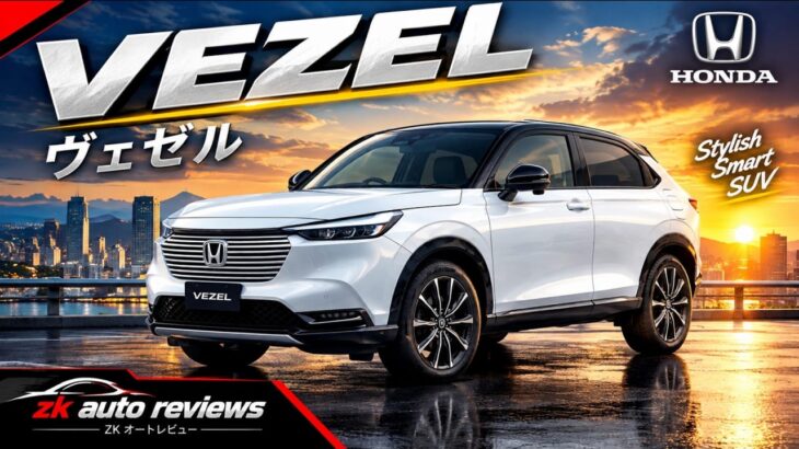 ついに登場！ホンダ・ヴェゼル2026年モデル 完全試乗レビュー、衝撃の新デザインと燃費性能を徹底解説