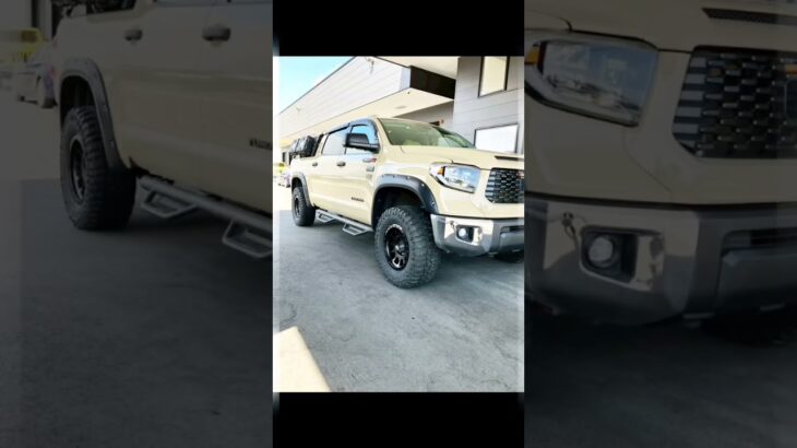 US TOYOTA TUNDRA【タイヤ・ホイール交換】#toyota #tundra #car #shorts