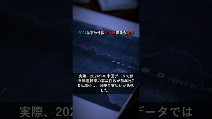 2030年に自動運転が90%普及←保険会社が消える【警告】