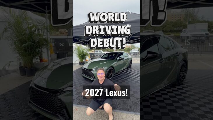 DRIVING 2027 Lexus IS Special Appearance Package! #shorts