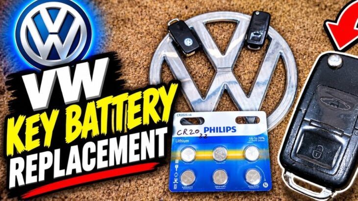 Vw key battery replacement #vwkey #keybattery #volkswagen #golf  #mk4