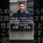 S-95からS-115に交換できる？