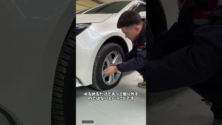 車のスペアタイヤ交換・一番詳しい解説チュートリアル！#雑談 #愛車紹介