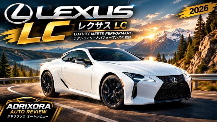 ついにベールを脱いだ!レクサスLC徹底レビュー|V8とハイブリッド、あなたはどっち?【ADrixora AutoReviews】