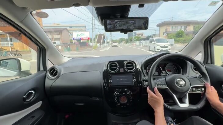 【試乗】ニッサン/ノート/2020年式/X Vセレクション/1200cc/E12