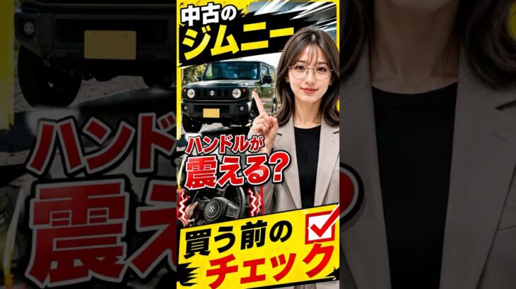 中古のスズキ ジムニー検討中なら必見！ハンドルの震えを見抜く試乗のポイント