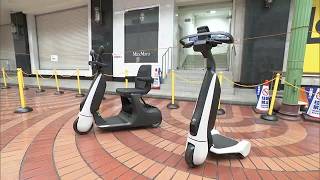 岡山市の表町商店街　小型モビリティの試乗会　商店街の活性化目指して【岡山】 (26/09/06 18:00)
