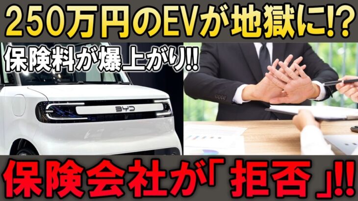 250万円のEVを買った翌月に地獄…保険料が爆上がり！まさかの「保険加入拒否」で所有者絶望