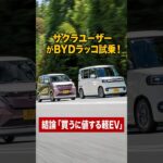 サクラユーザーがBYDラッコ試乗！結論「買うに値する軽EV」