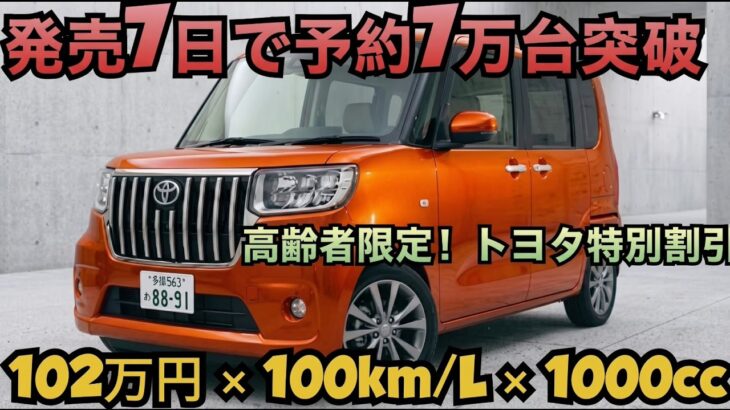 タイトル,【ついに公開】102万円前後の衝撃,トヨタ新型ターボ軽を徹底試乗,内装,走り,燃費まで本音レビュー