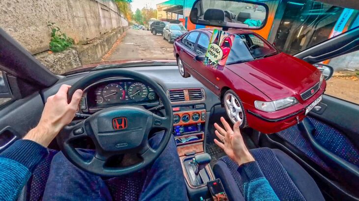 Old Honda Accord with ??? km Still Runs? 1.8 VTEC POV Drive ホンダアコード試乗