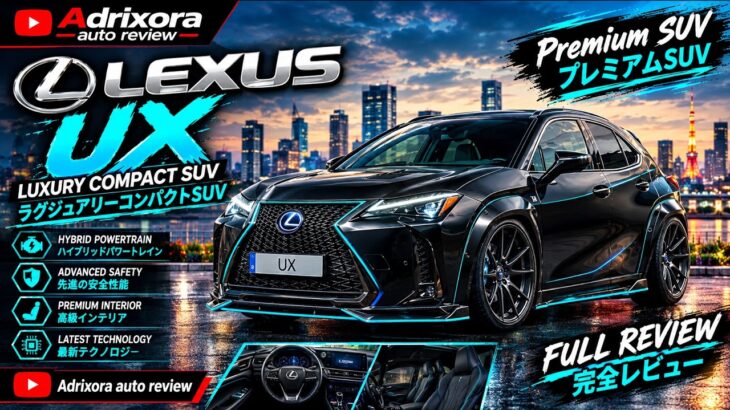 【ついに公開】レクサスUX 超改造モデルの全貌を徹底レビュー!デザイン、内装、走り、燃費、弱点まで完全解説