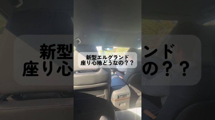 新型エルグランド、乗り心地ってどうなの❓❓#のってカンガルー #新型エルグランド #日産 #試乗 #nissan