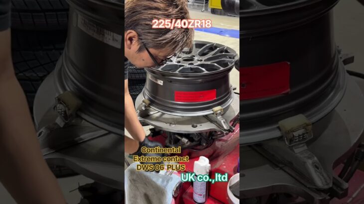 タイヤ交換 #野木町 #ビフォアーアフター #uk #225/40ZR18#コンチネンタル#BMW #M140i