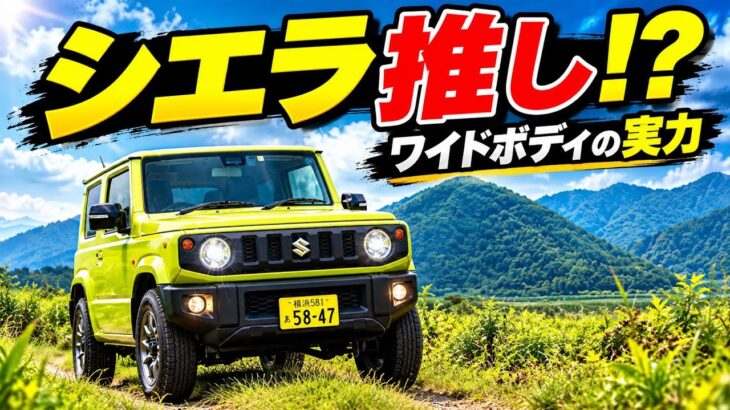 ！🚗💨ワイドボディで安定性と快適性がジムニー シエラをラブカーズTV 河口まなぶが試乗レビュー! まなぶはシエラ推し!? Toyota Corolla