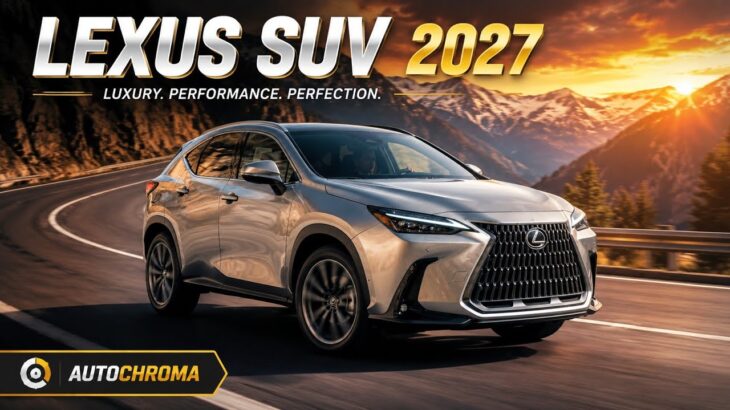 ついに公開！2027年レクサスSUVの全貌を徹底解説｜デザイン・内装・走り・安全装備まで【オートクロマ】