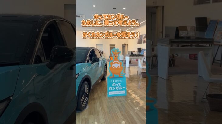 【のってカンガルー ためしに、乗って考えよう】兵庫日産のお店でご試乗しませんか？