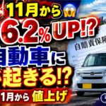 😱 11月から自賠責保険6.2％UP！？軽自動車に何が起きる！？2026年11月から値上げ｜日本車探訪