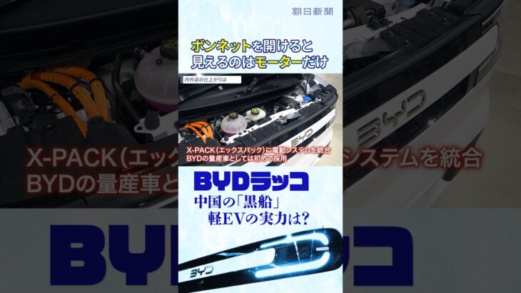 軽EVの「黒船」BYDラッコに元日産の技術者が試乗　「なぜ中国に先を越されたのか？」元日産のBYD商品企画担当と徹底議論 #切り抜き #shorts