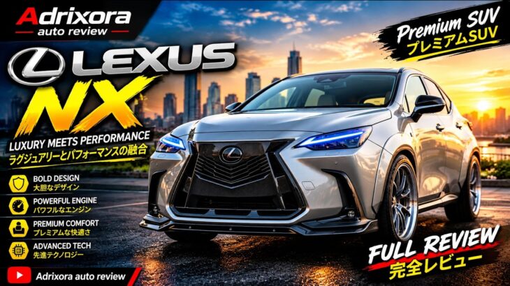 ついに公開！レクサスRX 超カスタム仕様の全貌｜ADrixora AutoReviews