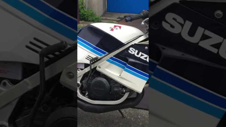 RG250Γタイヤ交換#rg250Γ #ガンマ #2スト #レーサーレプリカ #2ストローク攻撃suzuki