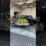 輸入車でもお任せください！BMW X1のタイヤ交換が入庫から20分で終わります！