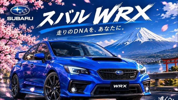 スバル WRX — 究極のスポーツセダン！走りのDNAを受け継ぐ一台 🇯🇵 スバル WRX — 究極のスポーツセダン！走りのDNAを受け継ぐ一台 🇯🇵