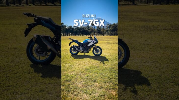 スズキの試乗会で『SV-7GX』乗ってみた！【モトブログ】SUZUKI SV-7GX review in Japan #バイク #モトブログ #オートバイ